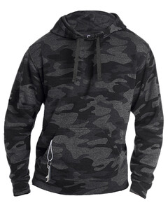 Tailgate Fleece Pullover Hoodie Heather J. America JA8815 Heather