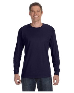 5.4 oz. Dri-Power Long-Sleeve T-Shirt Navy Jerzees 29LSR Navy