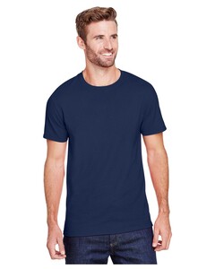 Adult 5.2 oz., Premium Blend Ring-Spun T-Shirt Navy Jerzees 560MR Navy