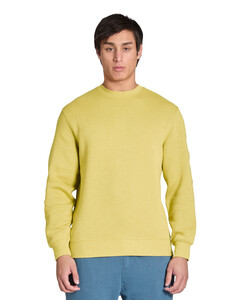 Unisex Premium Crewneck Sweatshirt Yellow Lane Seven LS14004 Yellow