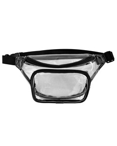 Clear Fanny Pack Black Liberty Bags 5772 Black