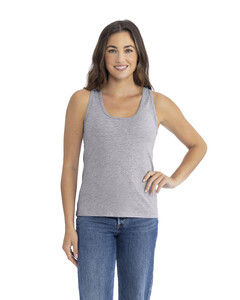 Women's Cotton Tank Gray Next Level Apparel 3933NL Gray