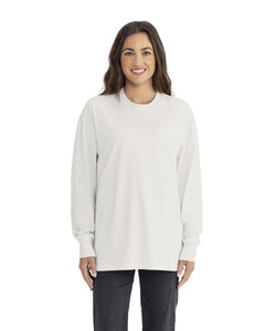 Unisex Heavyweight Cotton Long Sleeve T-Shirt Natural Next Level Apparel 7211 Natural
