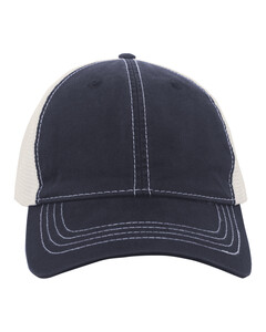 Vintage Snapback Trucker Cap Navy Pacific Headwear V67 Navy