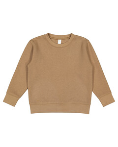 Toddler Crewneck Sweatshirt Brown Rabbit Skins 3317 Brown
