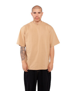 Adult Max Heavyweight T-Shirt Brown Shaka Wear SHMHSS Brown
