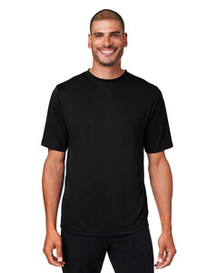 Men's Zone Performance Mesh T-Shirt Black Team 365 TT15 Black