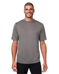 Men's Zone Performance Mesh T-Shirt Gray Team 365 TT15 Gray