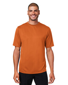 Men's Zone Performance Mesh T-Shirt Orange Team 365 TT15 Orange