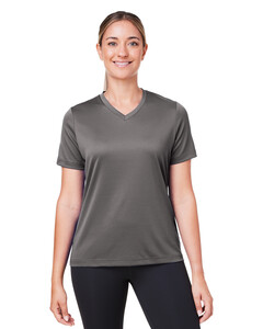 Women's Zone Performance Mesh T-Shirt Gray Team 365 TT15W Gray