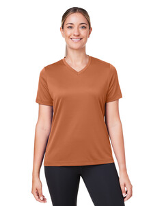 Women's Zone Performance Mesh T-Shirt Orange Team 365 TT15W Orange