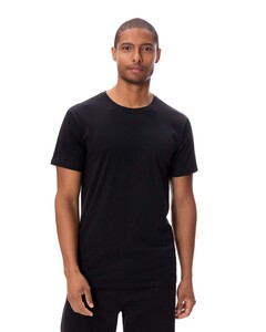 Unisex Ultimate Cotton T-Shirt Black Threadfast Apparel 180NFC Black