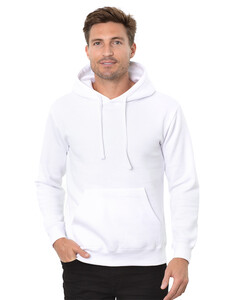 Unisex Epic Fleece Pullover Hoodie White Threadfast Apparel T2000 White
