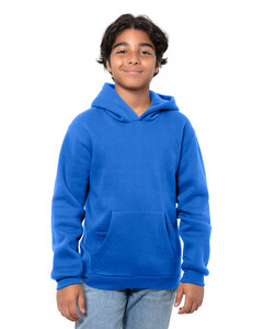 Epic Youth Fleece Pullover Hoodie Blue Threadfast Apparel T2000B Blue