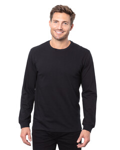 Epic Unisex Long-Sleeve T-Shirt Black Threadfast Apparel T3000 Black