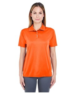 Women's Cool & Dry Sport Polo Shirt Orange UltraClub 8404 Orange