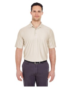 Men's Cool & Dry Elite Performance Polo Shirt Natural UltraClub 8415 Natural