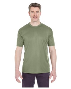 Men's Cool & Dry Sport Performance Interlock T-Shirt Green UltraClub 8420 Green
