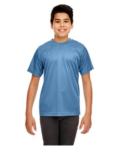 Youth Cool & Dry Sport Performance Interlock T-Shirt Navy UltraClub 8420Y Navy