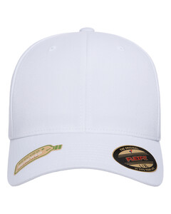 Flexfit® Recycled Polyester Cap White YP Classics 6277R White