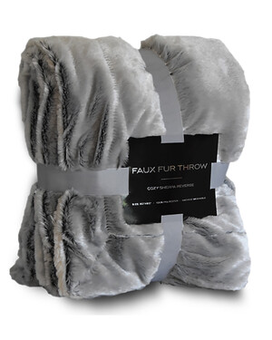 Faux Fur Sherpa Blanket