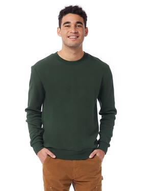 Alternative Adult Eco Cozy Fleece Pullover Hooded Sweatshirt