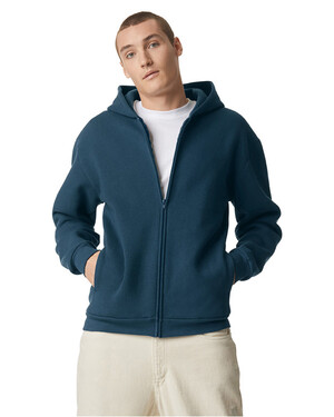 Reflex Women's Premium Fleece Cotton Full Zip Hoodie Sweatshirt