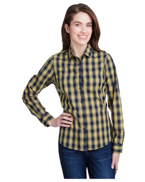 Women's Mulligan Check Long-Sleeve Cotton Shirt