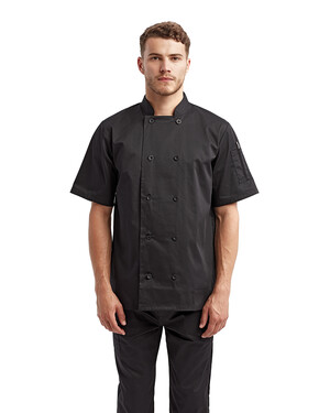 Unisex Shirt-Sleeve Sustainable Chef's Jacket