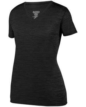 Women's Shadow Tonal Heather Short-Sleeve Training V-Neck T-Shirt
