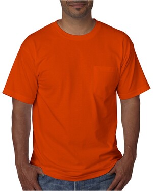 Adult Short-Sleeve Tee with Pocket