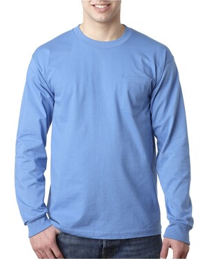 Adult Long-Sleeve Tee with Pocket