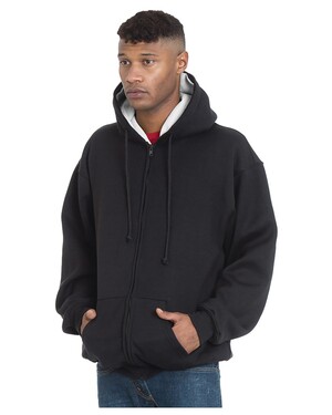 Adult Super Heavy Thermal-Lined Full-Zip Hooded Sweatshirt