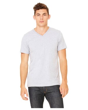 Canvas Mens NEW Size XS-2XL Delancey 3005 Short Sleeve V-Neck Tee T-shirt