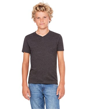 Youth  4.2 oz. V-Neck Jersey T-Shirt