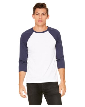 Unisex Tri-Blend 3/4-Sleeve Raglan T-Shirt