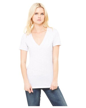 Download Bella Canvas 6035 Ladies 4 2 Oz Jersey Deep V Neck T Shirt T Shirtwholesaler Com