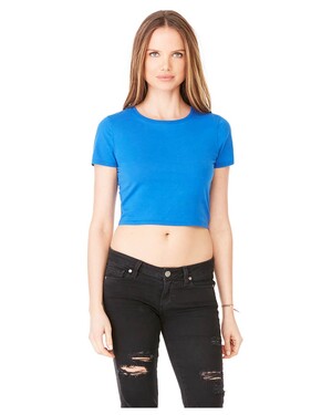 bella canvas crop tee