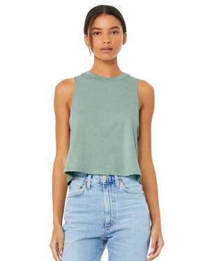 LA Ladies' Racerback Cropped Tank 