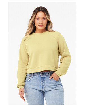 Women's Raglan Slightly Cropped Crewneck Sweatshirt