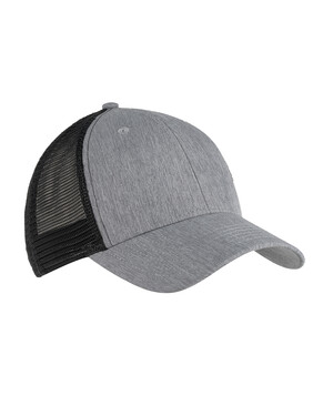 Big Accessories BA540P Sport Ponytail Trucker - BlankCaps.com