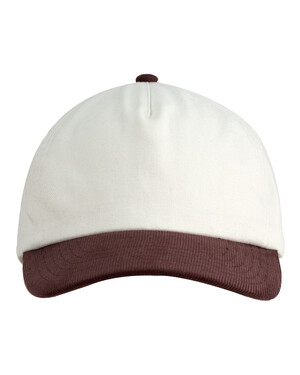 Big Accessories BA710 Two-Tone Corduroy Cap - BlankCaps.com