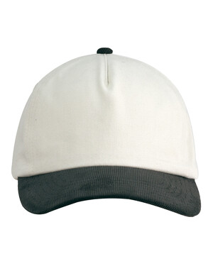 Two-Tone Corduroy Cap
