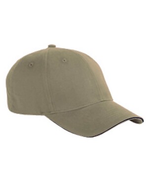 6-Panel Twill Sandwich Baseball Hat
