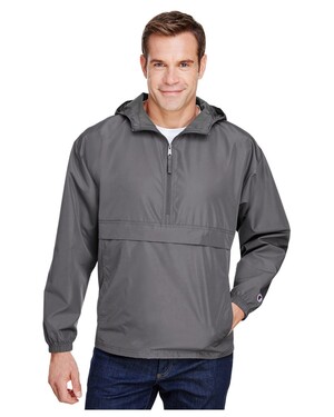 Adult Packable Anorak 1 4 Zip Jacket