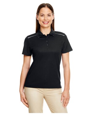 Women's Radiant Performance Pique Polo with Reflective Piping