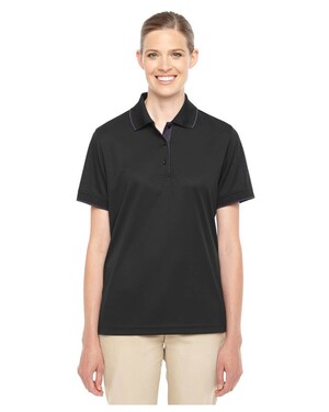 Women's Motive Performance Pique Polo with Tipped Collar