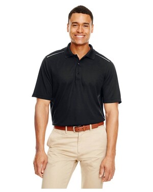 Men's Radiant Performance Pique Polo with Reflective Piping