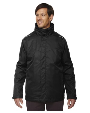 Region men's Tall 3-in-1 jacket with fleece liner 