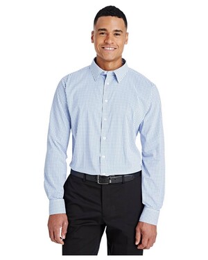 Men's CrownLux Performance™ Micro Windowpane Shirt